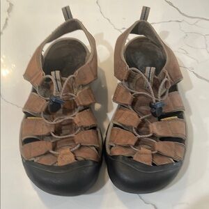 Keens Men Brown Waterproof Water Sandals